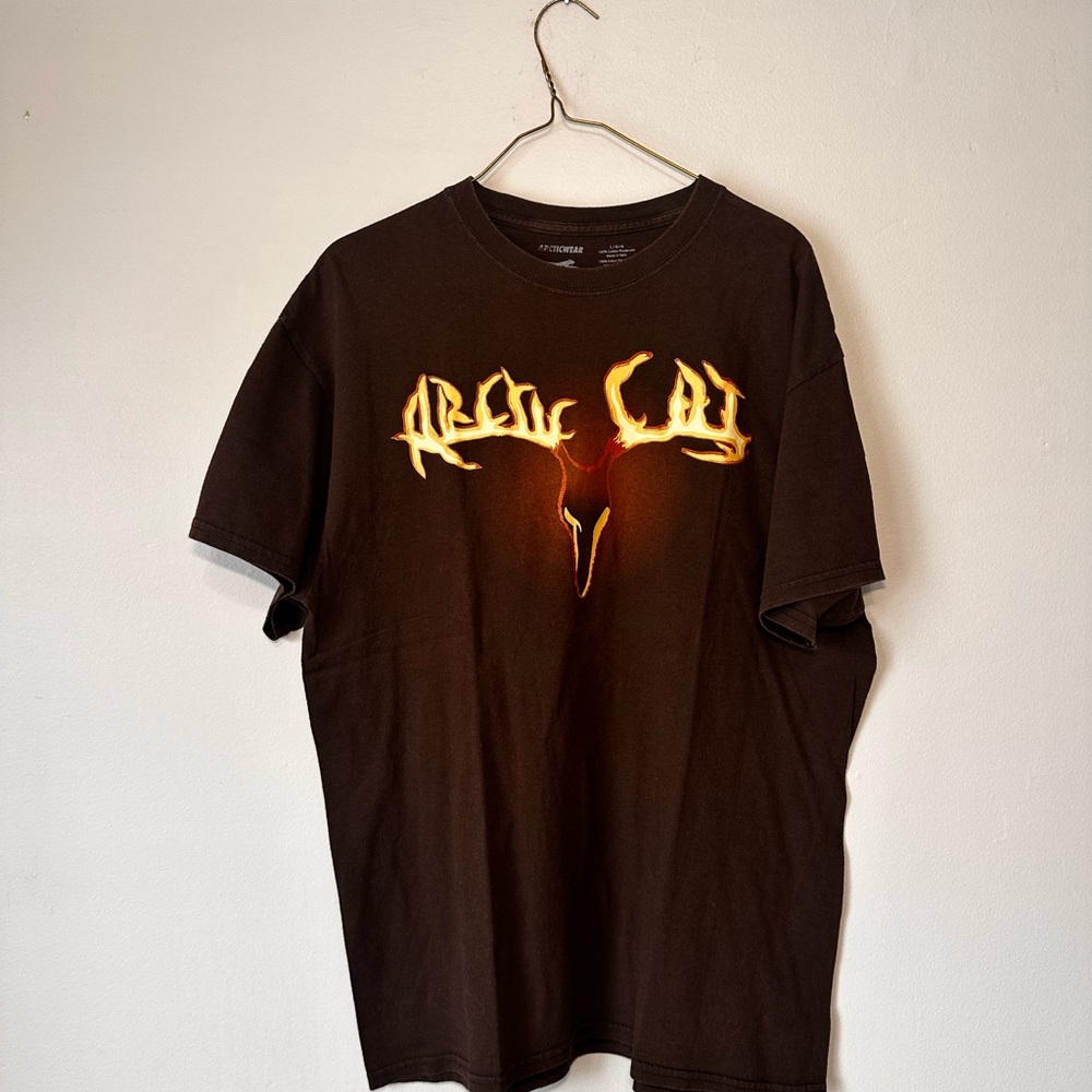 Vintage Brown Graphic Men's T-Shirt (ARCTICWEAR)